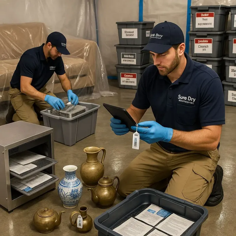 Content Protection and Restoration process in Hernando Beach, FL